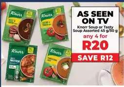Food Lover's Market Knorr Soup or Tasty Soup Assorted offer