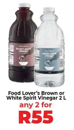 Food Lover's Market Food Lover's Brown or White Spirit Vinegar 2 L offer