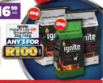 Ignite Instant Lite or Briquettes 2kg / 4kg