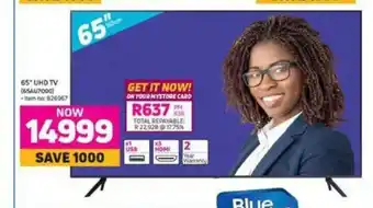 MTN Samsung - 65" UHD TV offer