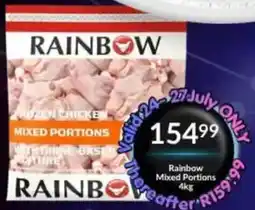 Super Save Rainbow Frozen Chicken Mixed Portions offer