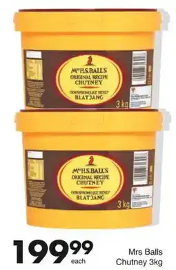 Save Mrs Balls Chutney offer