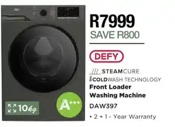 House & Home DEFY Front Loader Washing Machine offer