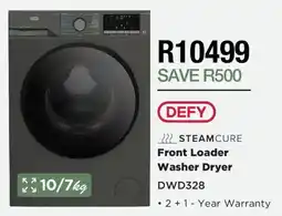 House & Home DEFY STEAMCURE Front Loader Washer Dryer offer