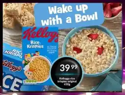 Super Save Kelloggs rice krispies original offer