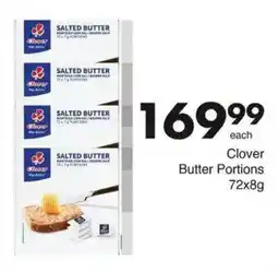 Save Clover Butter Portions offer