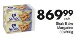 Save Stork Bake Margarine offer