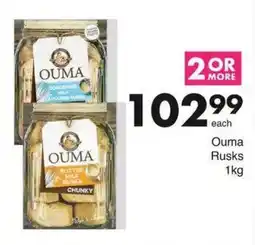 Save Ouma Rusks offer