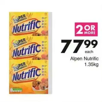 Save Alpen Nutrific offer
