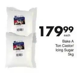 Save Bake A Ton Castor/Icing Sugar offer