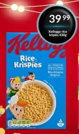 Super Save Kellogg's Rice Krispies offer
