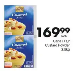 Save Carte D'Or Custard Powder offer