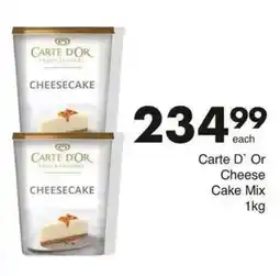Save Carte D' Or Cheesecake offer