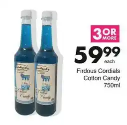 Save Firdous Cordials Cotton Candy offer