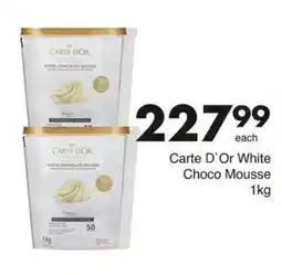 Save Carte D'Or White Choco Mousse offer