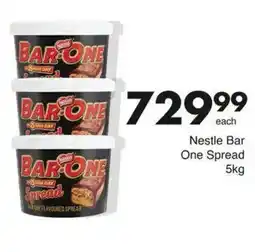 Save Nestle Bar One Spread offer
