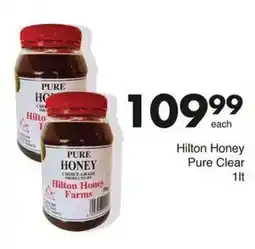 Save Hilton Honey Pure Clear offer