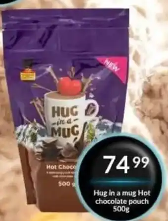 Super Save Hug in a mug Hot chocolate pouch offer
