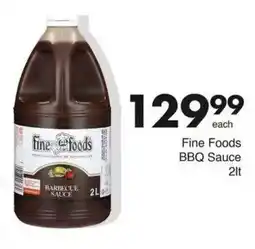 Save Fine Foods BBQ Sauce offer