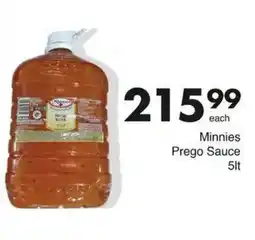 Save Minnies Prego Sauce offer