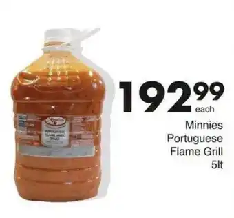Save Minnies Portuguese Flame Grill offer