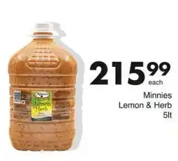 Save Minnies Lemon & Herb offer