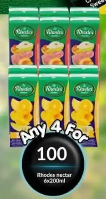 Super Save Rhodes nectar offer