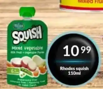 Super Save Rhodes squish offer