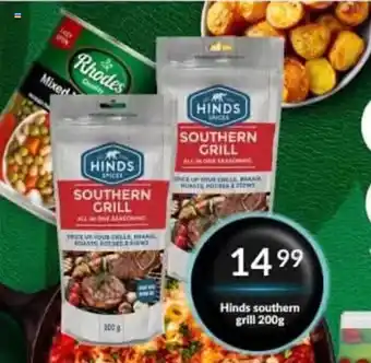 Super Save Hinds southern grill offer
