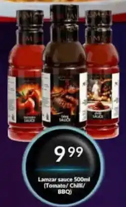 Super Save Lamzar sauce offer