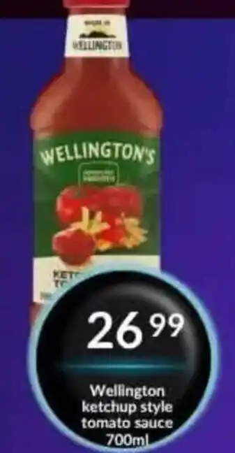 Super Save Wellington's ketchup style tomato sauce offer