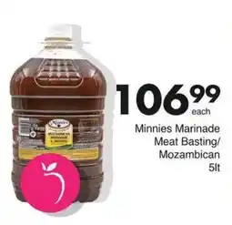 Save Minnies Marinade Meat Basting/Mozambican offer