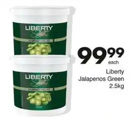Save Liberty Select Jalapeno Chillies offer