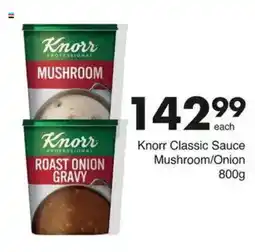 Save Knorr Classic Sauce Mushroom/Onion offer