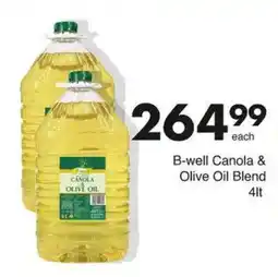 Save B-well Canola & Olive Oil Blend offer