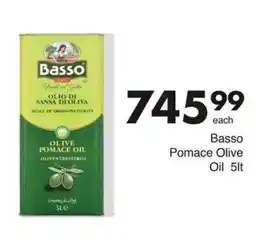 Save Basso Pomace Olive Oil offer