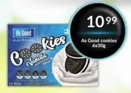 Super Save As Good Cookies Vanilla offer