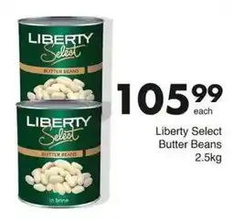 Save Liberty Select Butter Beans offer
