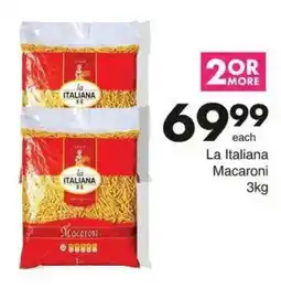 Save La Italiana Macaroni offer