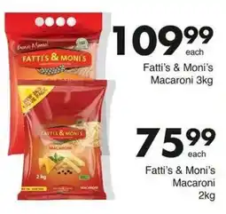 Save Fatti's & Moni's Macaroni offer