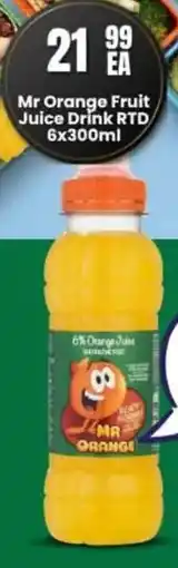 Super Save Mr Orange Fruit Juice Drink RTD offer