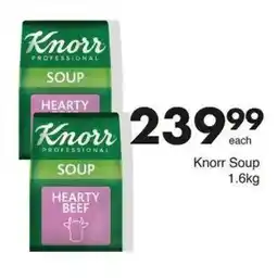 Save Knorr Professional Soup Hearty Beef offer