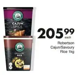 Save Robertson Cajun/Savoury Rice offer
