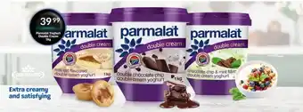 Super Save Parmalat double cream yoghurt offer