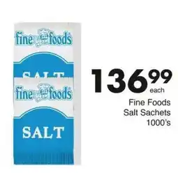 Save Fine Foods Salt Sachets offer