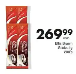 Save Ellis Brown Sticks offer