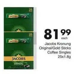 Save Jacobs Kronung Original/Gold Sticks Coffee Singles offer