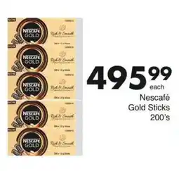 Save Nescafé Gold Sticks offer