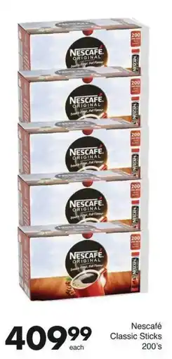 Save Nescafé Classic Sticks offer