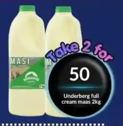 Super Save Underberg full cream maas offer